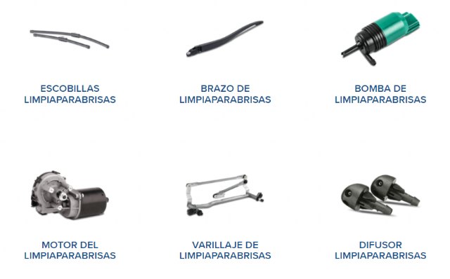 Sistema limpiaparabrisas