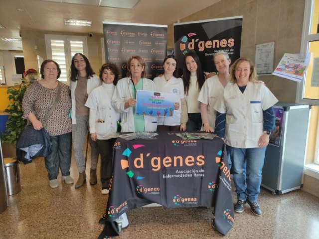 Los centros de salud Totana Norte y Totana Sur se suman a dar visibilidad al Día Mundial de las Enfermedades Raras