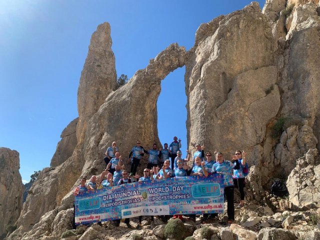 'Los Andarines' apoyan el Día Mundial de las Lipodistrofias