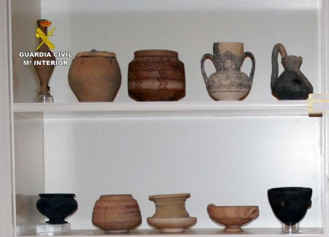 Yacimientos Arqueológicos solicitará que las piezas arqueológicas expoliadas en La Bastida, en el marco de la operación “Idolillo”, regresen a Totana