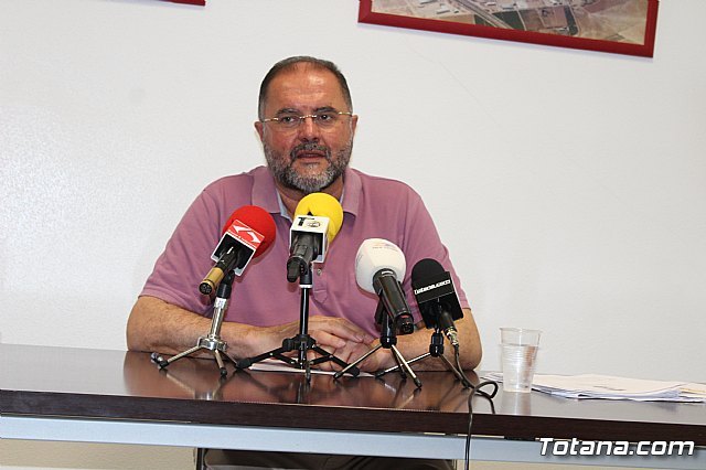 Rueda de prensa Ganar Totana-IU, valoración Pleno ordinario mayo 2018