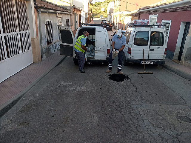 Brigada municipal: trabajos del 5 de julio