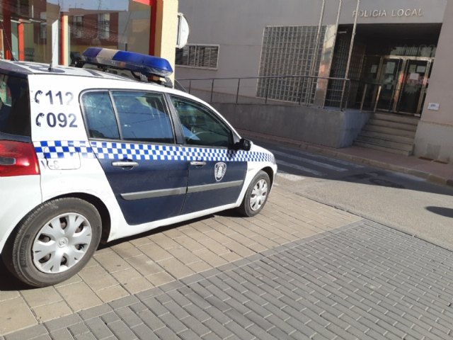 La Policía Local detiene a una persona como presunta autora de varios robos y hurtos acaecidos en esta localidad