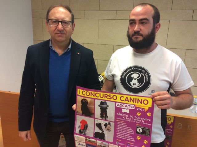 Totana acogerá el I Concurso Canino en el antiguo colegio 'La Cruz' el 16 de diciembre, con numerosos premios en las diferentes categorías, cuya recaudación será a beneficio de la asociación 'Refugio del Viento'