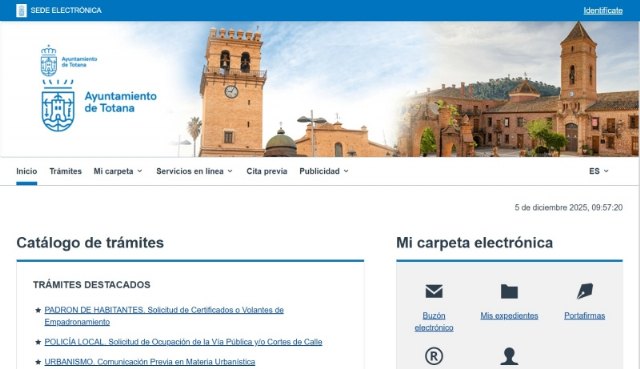 Los usuarios no podrán realizar gestiones telemáticas este fin de semana