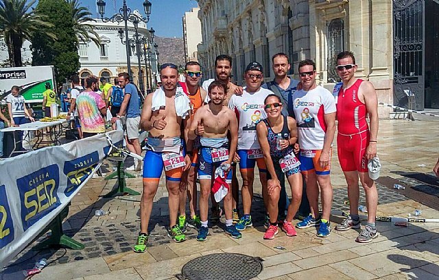 El Club Totana Triathlón participó en el Sertri Cartagena