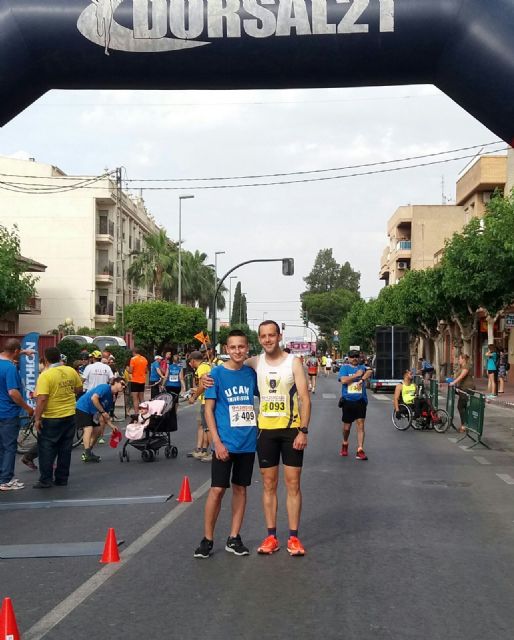 Participación del Club Atletismo de Totana en el Llano de Brujas