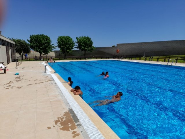 Arranca la nueva temporada de verano en las piscinas municipales del Complejo Deportivo 'Valle del Guadalentín'