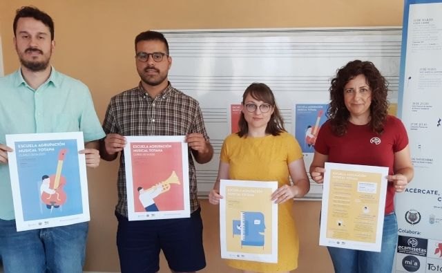 La Escuela de la Agrupación Musical abre el plazo de inscripción de matrícula para el curso 2019/2020, del 9 al 20 de septiembre
