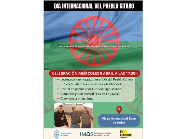 Totana se suma este miércoles al 600 aniversario de la presencia del pueblo gitano en España, con varios actos