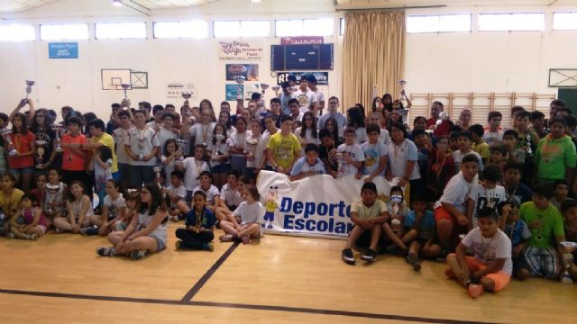 Entrega de trofeos de la Fase Local de Deportes de Equipo de Deporte Escolar