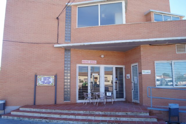 Se recepciona la cafetería del Centro Social 'Juana Serrano' en la pedanía de El Paretón a efectos de finalización del contrato