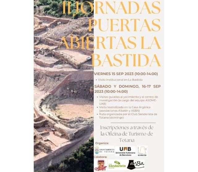 Las II Jornadas de Puertas Abiertas de La Bastida se celebran del 15 al 17 de septiembre con motivo del aniversario del nacimiento de Inchaurrandieta