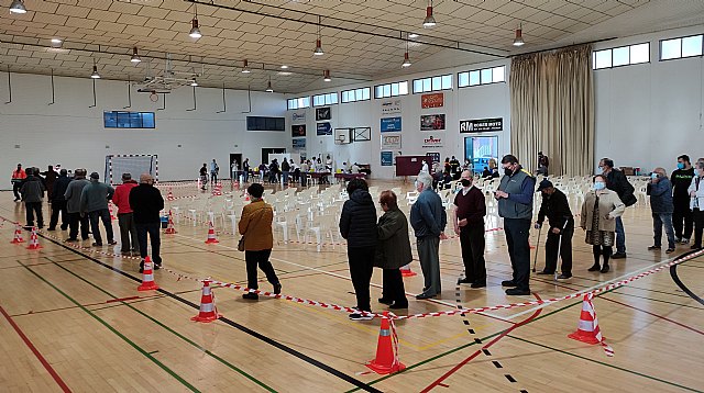 Planificación de vacunación para el jueves 11 de noviembre de 2021 en Totana