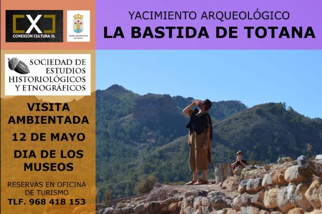 Organizan una visita ambientada al yacimiento de La Bastida el próximo sábado 12 de mayo