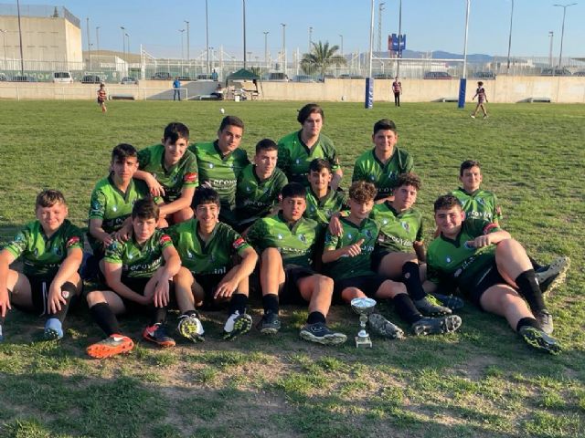 El equipo sub-16 del Club de Rugby de Totana se proclamó subcampeón de la Copa Presidente