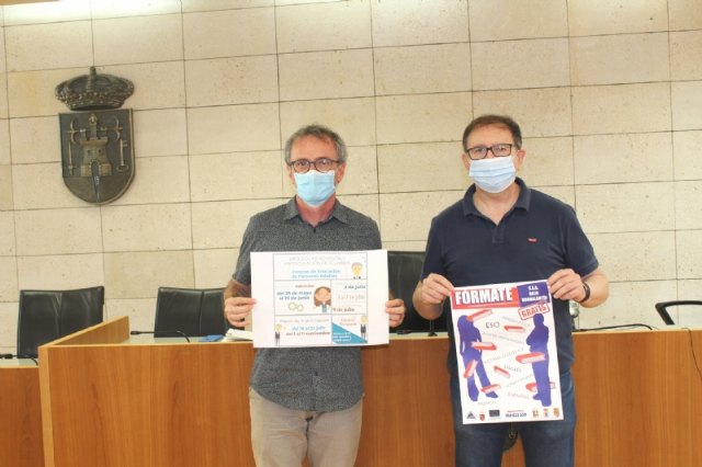 Presentan la oferta formativa del Centro de Educación de Adultos en Totana para el curso 2020/21, cuyo plazo de solicitudes permanece hasta el 25 de junio