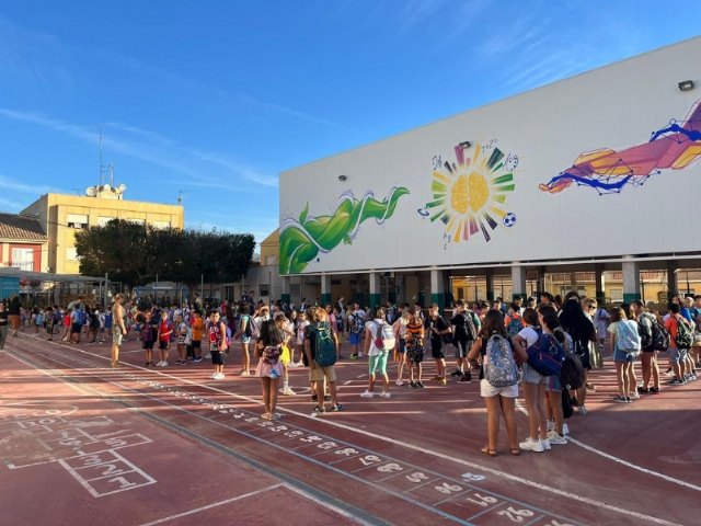 Un total de 3.545 escolares de Educación Infantil y Primaria comienzan el nuevo curso escolar 2022/23 en el municipio de Totana