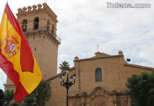 El PP invita a los vecinos de Totana a que participen en el acto de Homenaje a la Bandera y apoyen a los Cuerpos y Fuerzas de Seguridad del Estado del próximo 12 de octubre