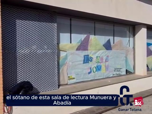 Ganar Totana celebra la finalización de las obras de adecuación del sótano de la sala 'Munuera y Abadía'