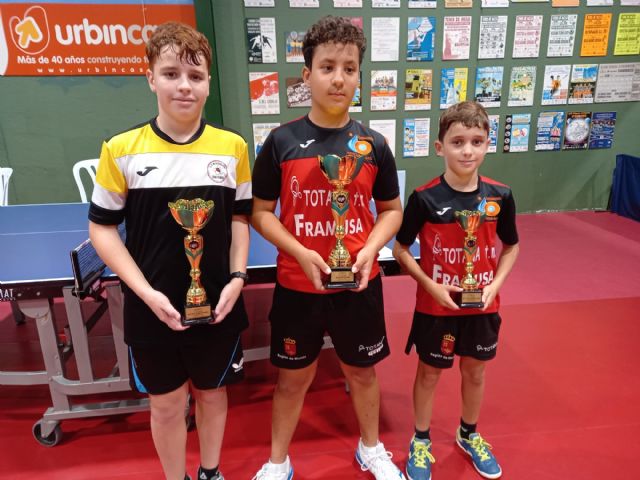 I open autonómico. Resultados club Totana TM