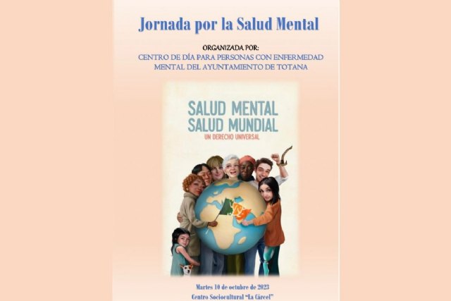 Totana acoge mañana una Jornada por la Salud Mental