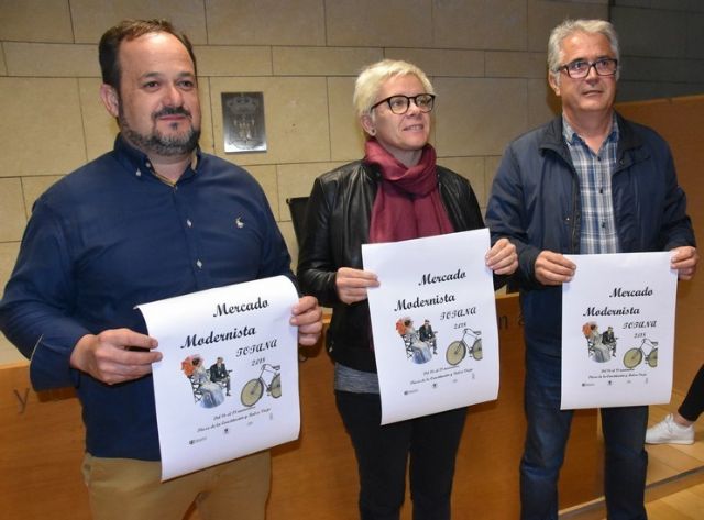 El Mercado Modernista de Totana se celebrará del 16 al 18 de noviembre en las plazas de la Constitución y Balsa Vieja con motivo de los actos conmemorativos del Centenario de la Ciudad