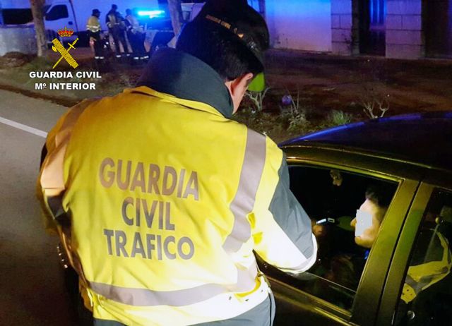 Cazan en Totana a un joven conductor que cuadruplicaba la tasa máxima de alcohol permitida