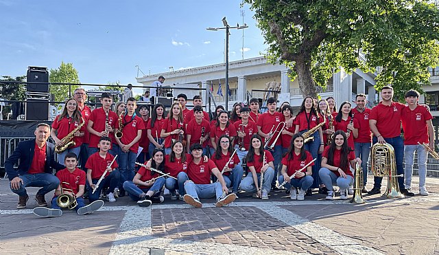 La Banda de Música del IES Juan de la Cierva participa en el Festival Musical Internacional de Xanthi en Grecia