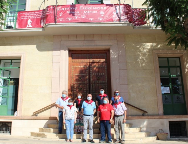 Este fin de semana y el próximo se celebran cuatro etapas de la ruta peregrina del Camino Eulaliense, que comunica las ciudades hermanas de Totana y Mérida