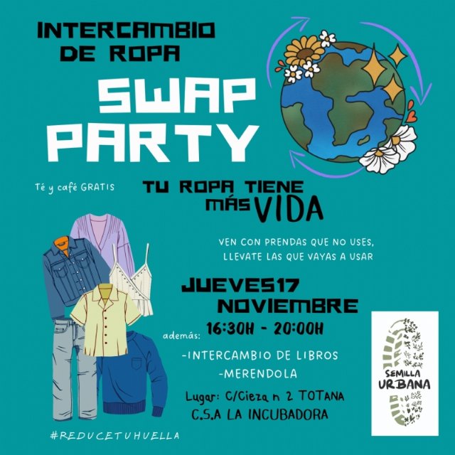 El Colectivo Semilla Urbana celebrará una ruta nocturna por Sierra Espuña y un punto de intercambio de ropa como medidas de concienciación sobre el medio ambiente