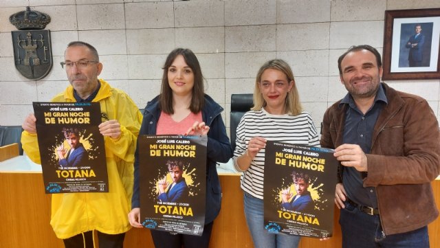 PADISITO organiza el espectáculo benéfico “Mi gran noche de humor”, de José Luis Calero