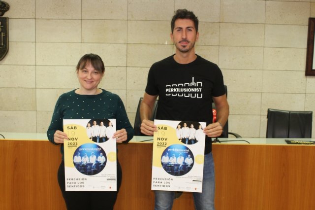 La agrupación musical “Perkilusionist” se estrenará en Totana el próximo sábado 19 con “Percusión para los sentidos”