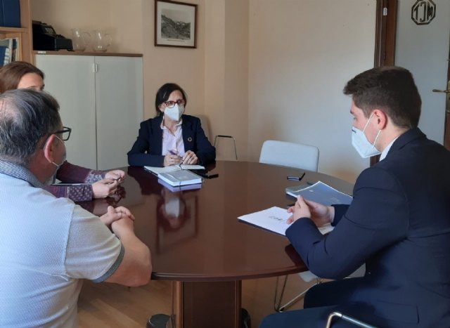 El alcalde retoma las gestiones con la MCT para la mejora de las infraestructuras en Totana