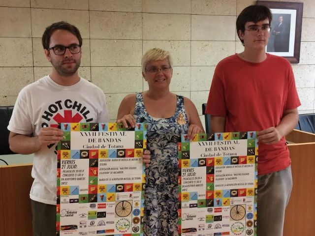 El XXVII Festival de Bandas 'Ciudad de Totana' tendrá lugar el 21 de julio, recuperándose una actividad que no se celebraba desde el año 2011