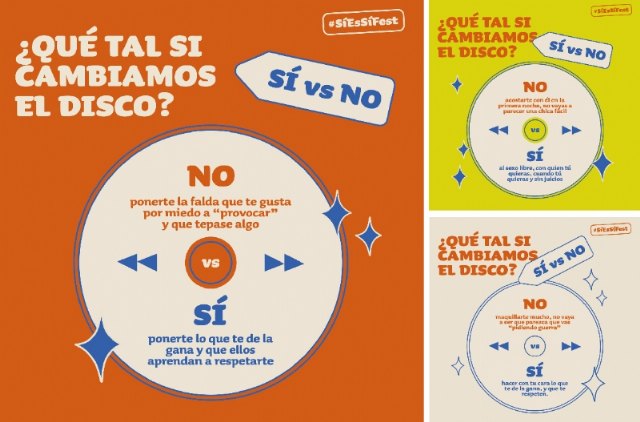 El Ayuntamiento se adhiere a la campaña #SíEsSíFest