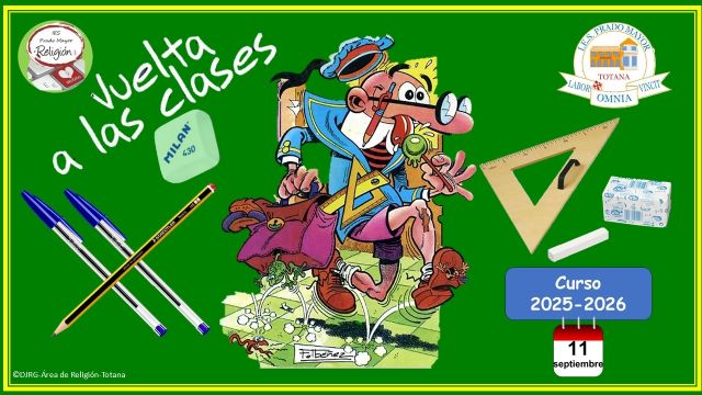 Volver a empezar, volver a aprender. Bienvenido Curso 2025/26