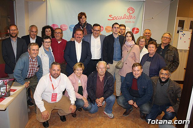 Resultados primarias PSOE. Andrés García: 48 votos / Víctor Balsas: 47 votos