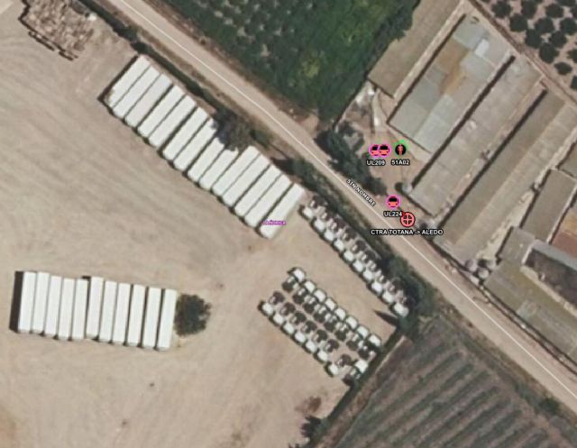 Incendio en una granja de cerdos en Totana