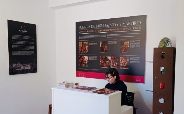 El Punto de Información Turístico de La Santa se traslada al espacio expositivo dedicado a Santa Eulalia, junto al Santuario de la Patrona