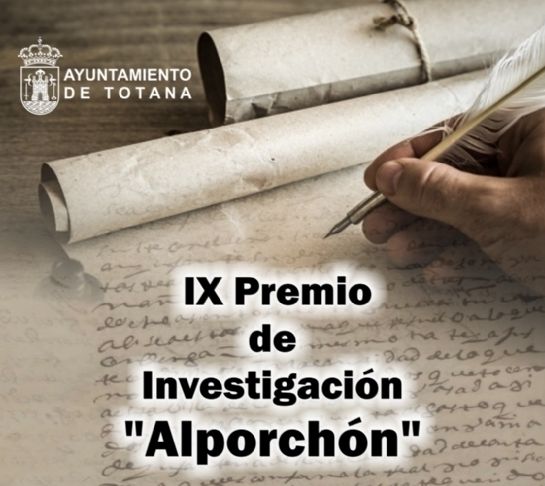 Concurren solamente dos trabajos al IX Premio de Investigación Histórica “Alporchón”, que promueve la Concejalía de Cultura