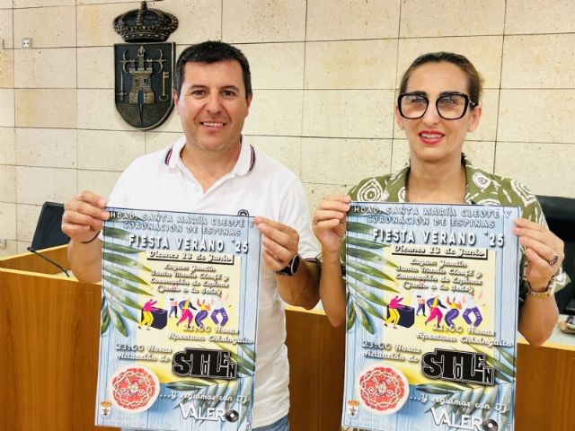 La Hermandad de Santa María Cleofé y Coronación de Espinas celebra este viernes 13 de junio su Fiesta del Verano´2025