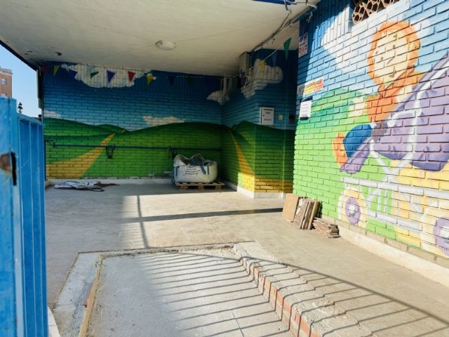 Las obras de reforma y acondicionamiento de la Escuela Infantil Municipal “Clara Campoamor” concluirán a finales de agosto