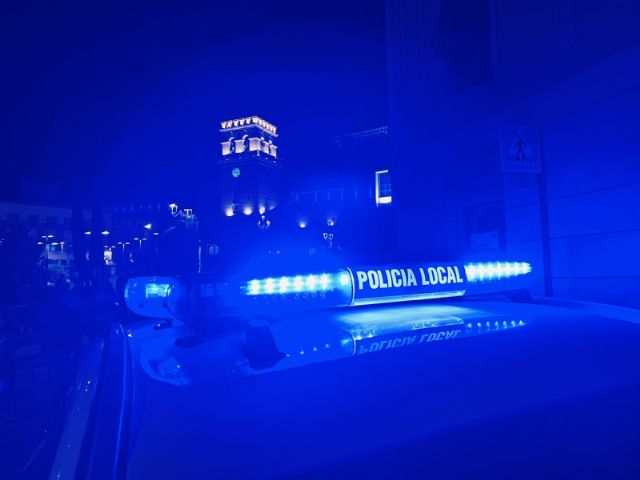 La Policía Local de Totana interviene en un robo con violencia y colabora en la recuperación del vehículo sustraído