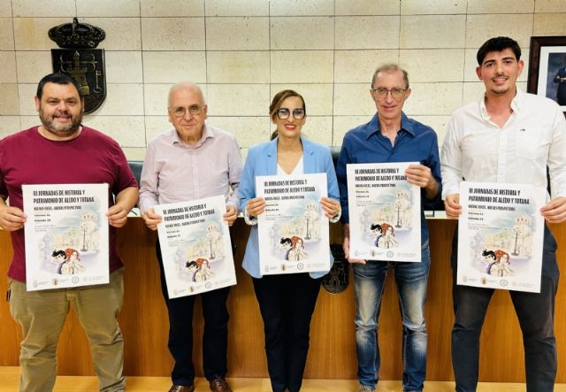 Las III Jornadas de Historia y Patrimonio de Totana y Aledo 'Nuevas voces, nuevas perspectivas' se celebran los días 24 y 25 de octubre en el Teatro Ginés Rosa
