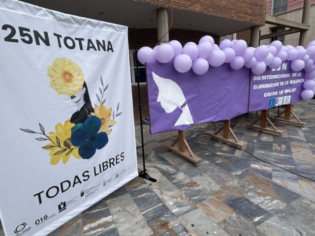 Elevan una moción conjunta del PP, Ganar Totana-IU y el PSOE para conmemorar el 25 de noviembre, Día Internacional de la Eliminación de la Violencia hacia la Mujer