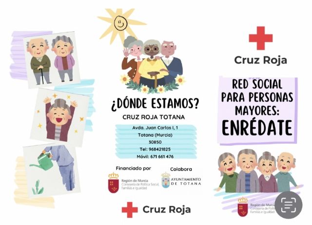 Continúan todos los viernes por la mañana las actividades del proyecto 'Red Social para personas mayores: Enrédate' para combatir la soledad de los mayores