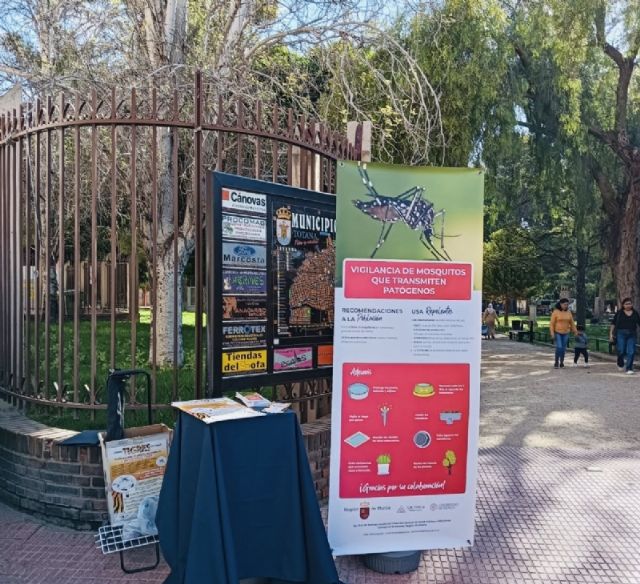 Totana pone en marcha una campaña para prevenir mosquitos y vectores con información directa a la ciudadanía