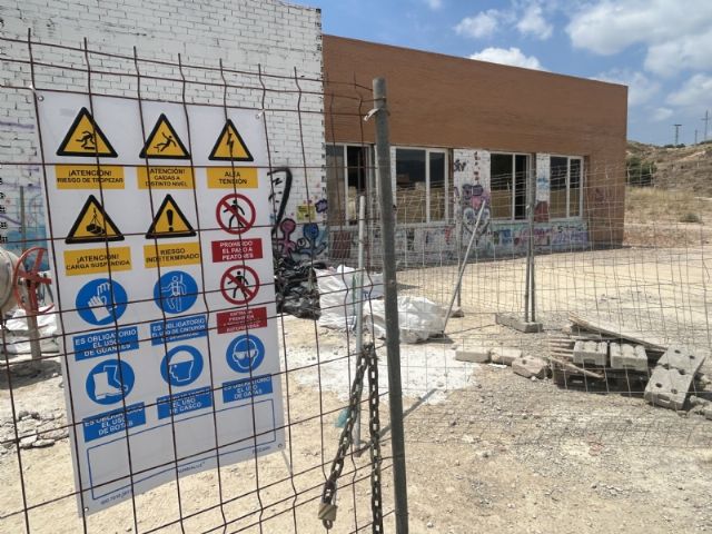 Avanzan a buen ritmo las obras del nuevo Centro Cívico y Social del barrio de San José que finalizarán tras el verano