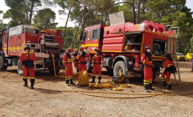 La Unidad Militar de Emergencias (UME) probará en Sierra Espuña el próximo 8 de septiembre su operativo contra incendios forestales